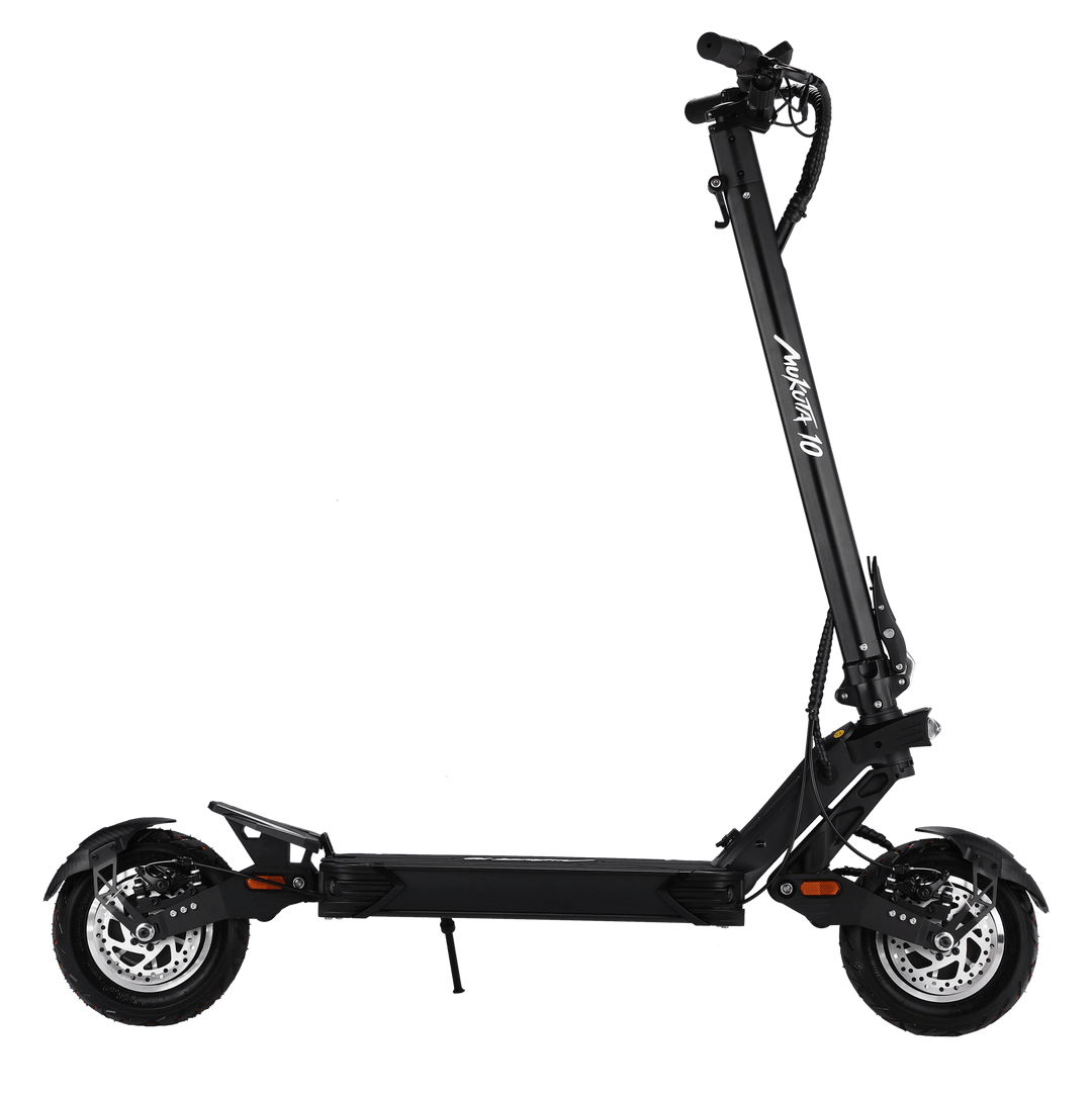 MUKUTA 10 Dual / Single Electric Scooter ASAP SCOOTER Black
