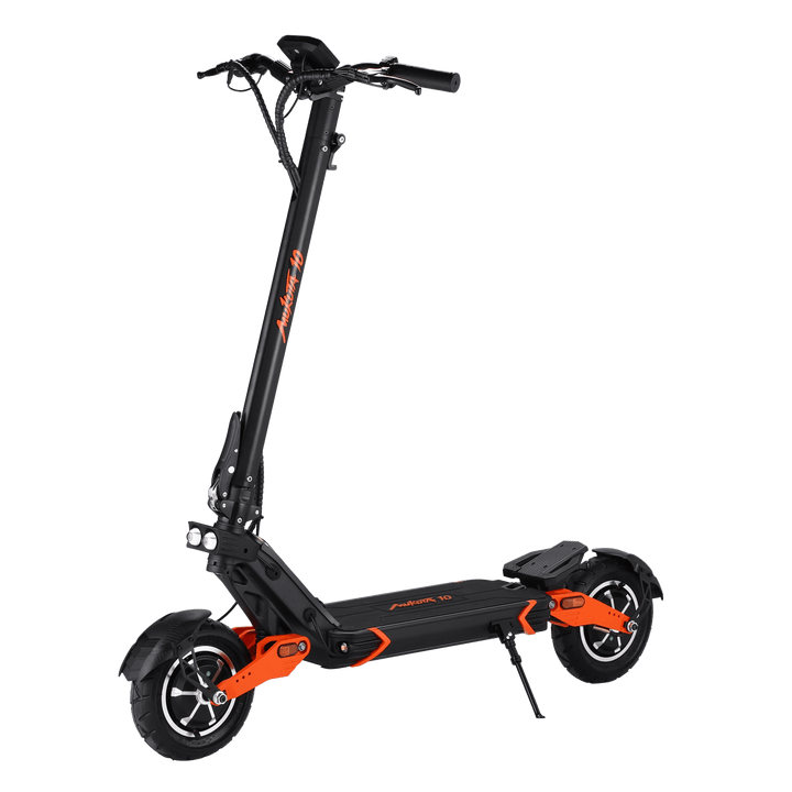 MUKUTA 10 Dual / Single Electric Scooter ASAP SCOOTER Orange&Black