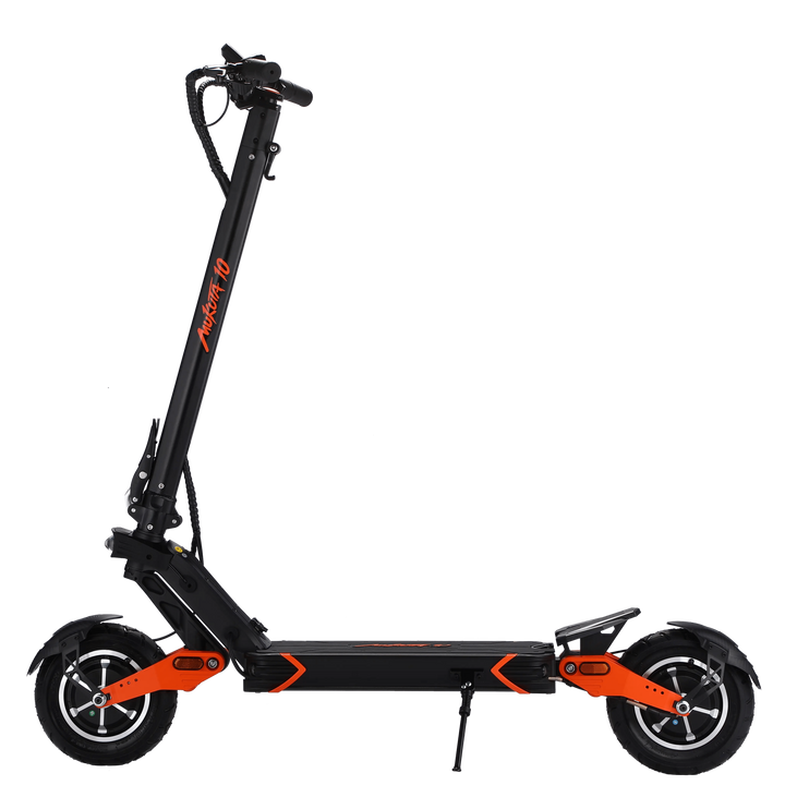 MUKUTA 10 Dual / Single Electric Scooter ASAP SCOOTER Orange&Black