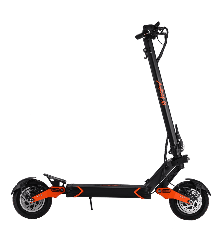MUKUTA 10 Dual / Single Electric Scooter ASAP SCOOTER Orange&Black