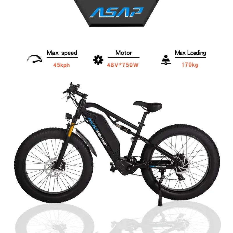 ASAP Pioneer 750W Folding Electric Bike